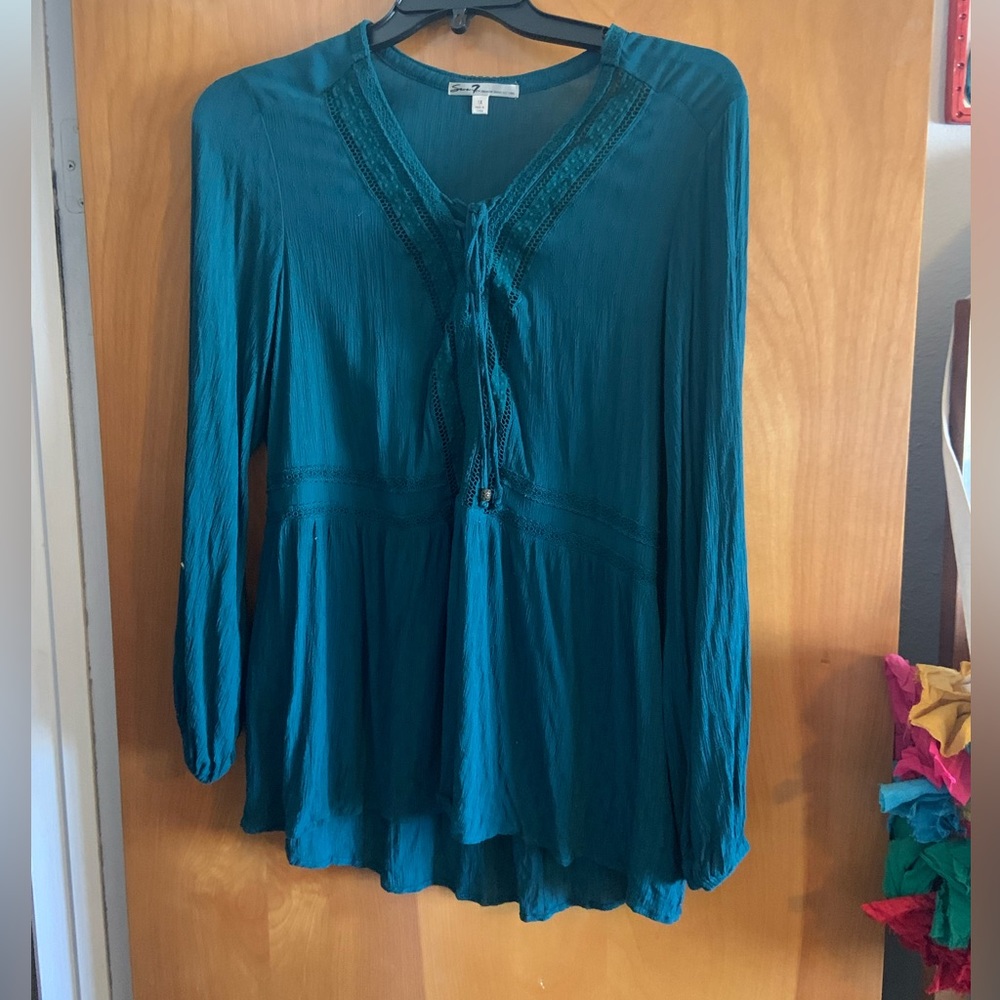 Seven7 boho top. Worn once.